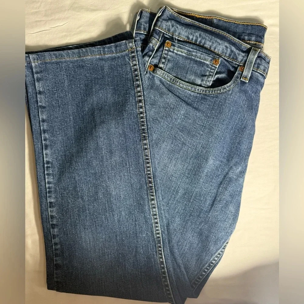 Levi's Men's Straight Jeans in Deep Blue